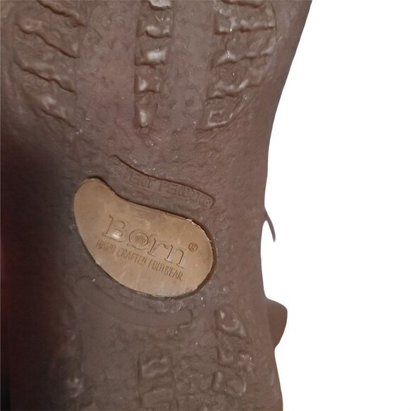 Born Mens handcrafted footwear leather size 6.5 - Picture 7 of 10